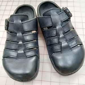 Ladies Leather Birkenstock Tatami Shoes Sz 38